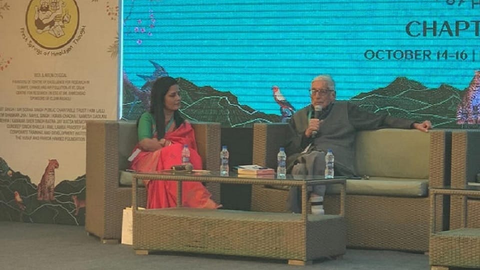 Khushwant Singh Litfest: Rajmohan Gandhi Said filthy lies spread about Jawahar Lal Nehru