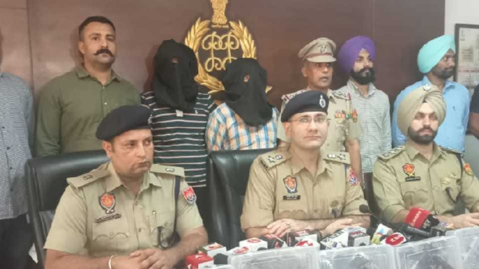 Two henchmen of Bambiha gang arrested in Mohali of Punjab