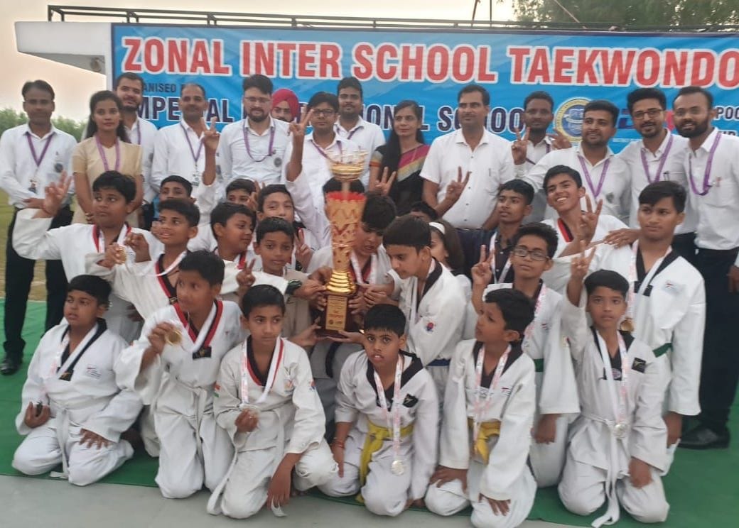 Imperial International School topped in Taekwondo Championship