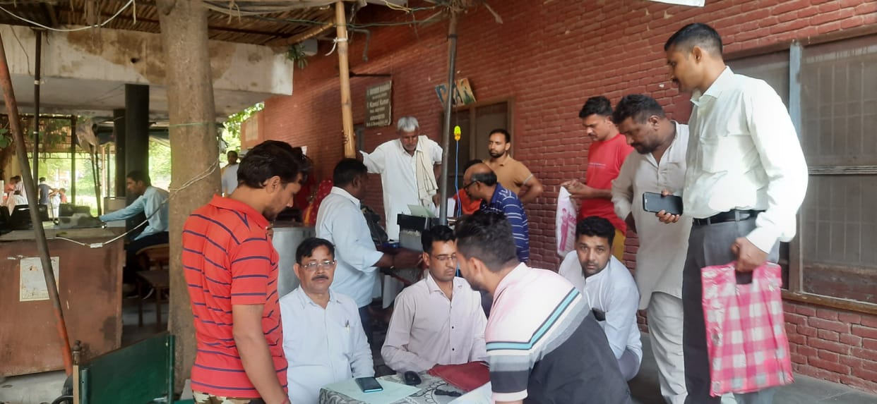 On the second day, 35 people filed nominations, 16 candidates for the post of sarpanch arrived