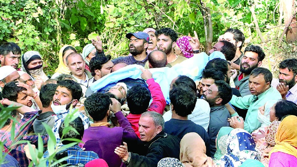 Target Killing started again After three months of silence in Jammu and Kashmir