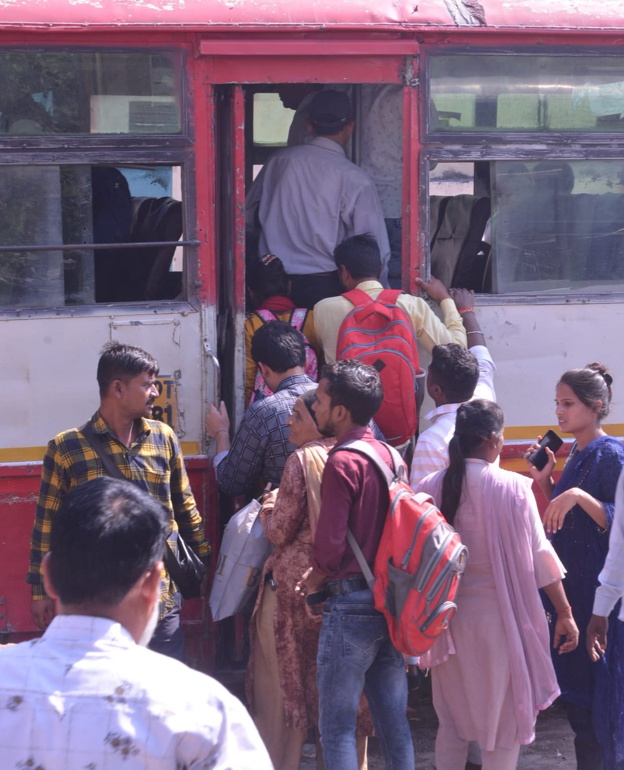 The questions were easy, the road to the examination centers was difficult