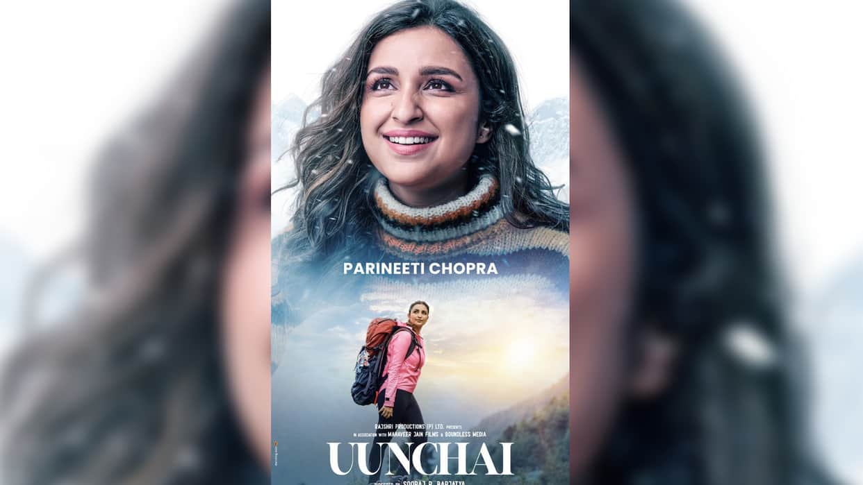 Arjun Kapoor released Parineeti's look from Uunchai Sooraj Barjatya's film to release next month