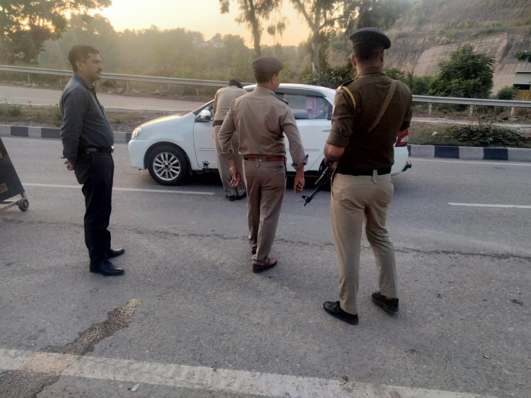Punjab Himachal Border Seal in Bilashpur  For  Vidhansabha Election