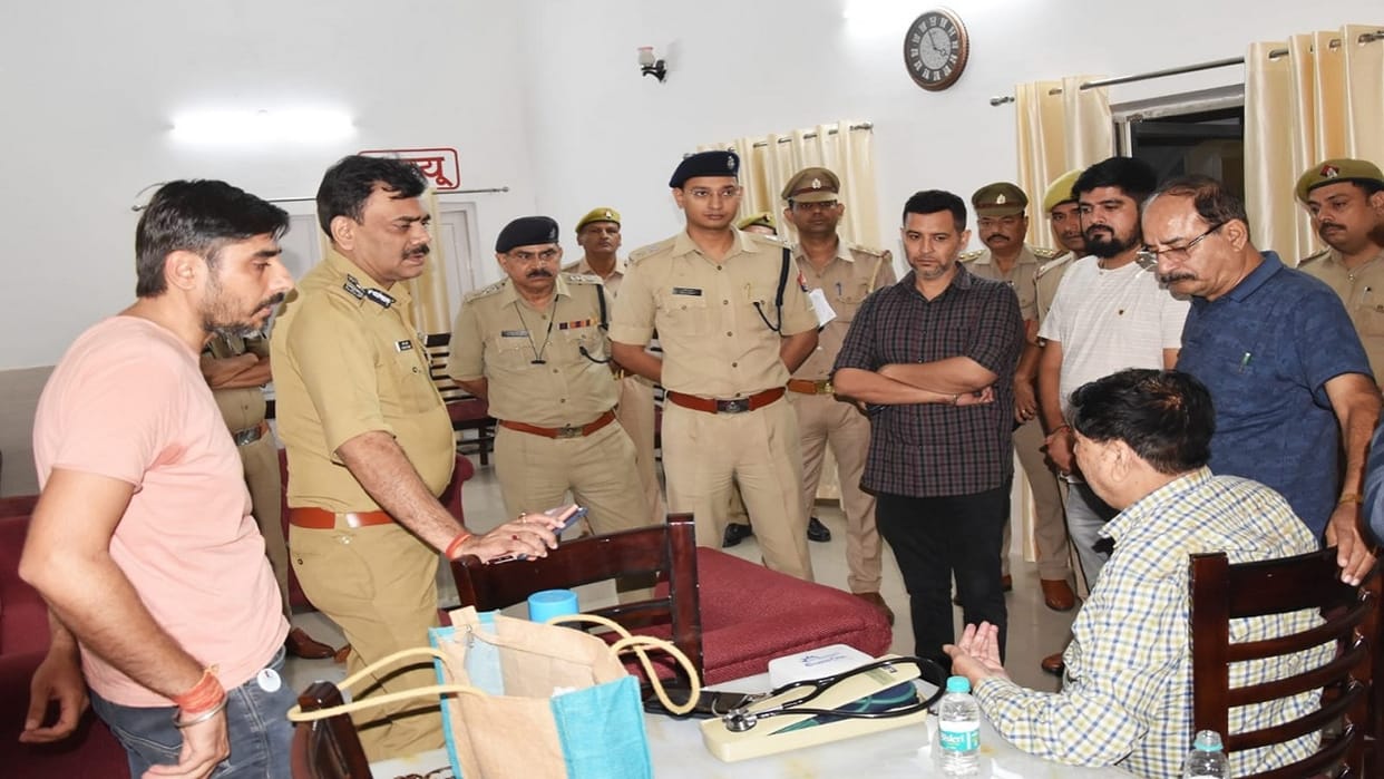 Police successfully recovered kidnapped businessman in Khurja Bulandshahr