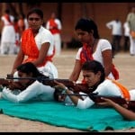Prayagraj News :  आरएसएस दुर्गा वाहिनी। प्रतीकात्मक चित्र