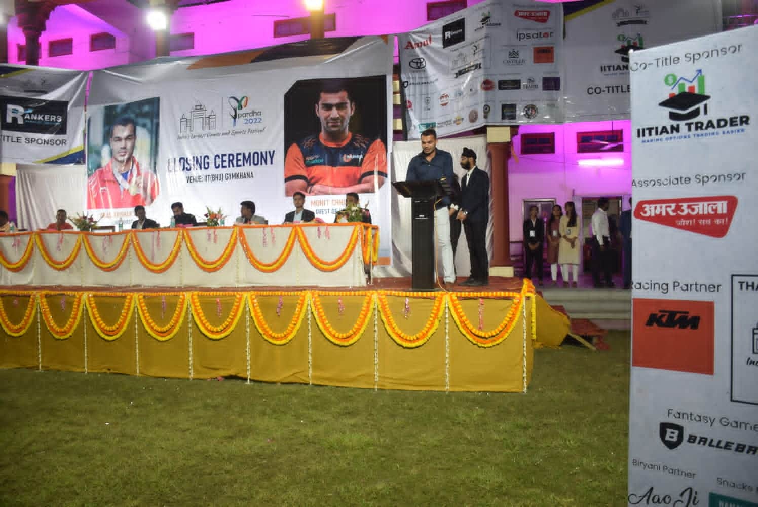 ITians perform brilliantly in sports events Sparbha concludes at IIT BHU