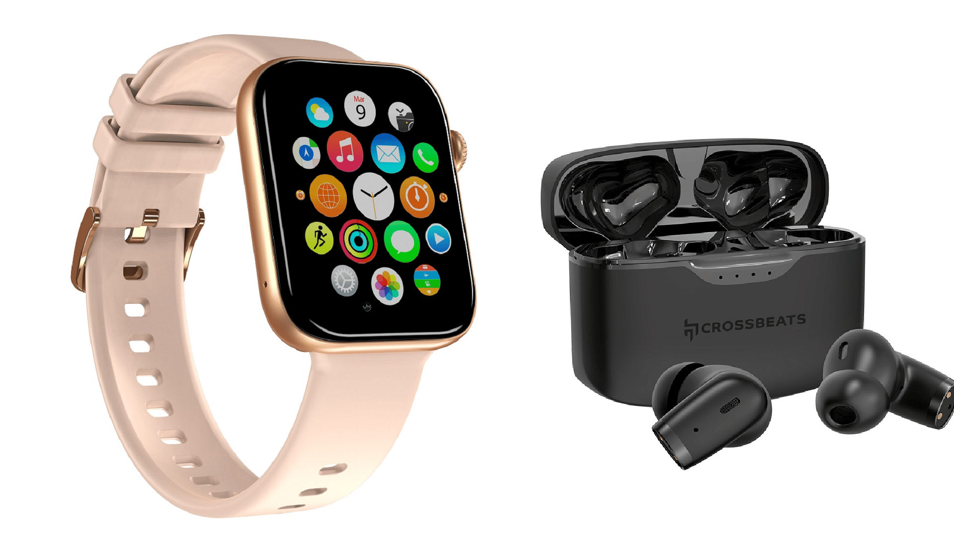 Crossbeats Ignite Spectra Max AMOLED smartwatch and Opera earbuds launched in India