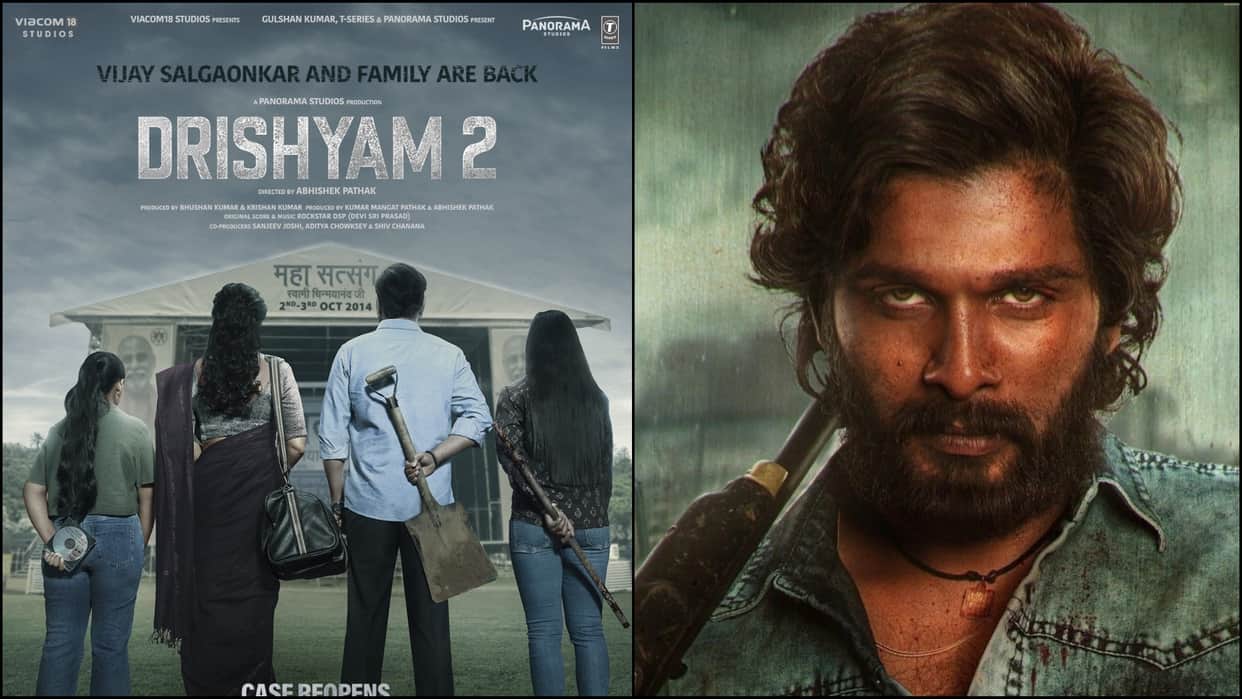 Filmy Wrap: Drishyam 2 Trailer released and first glimpse of Pushpa 2 set revealed read 10 entertainment news