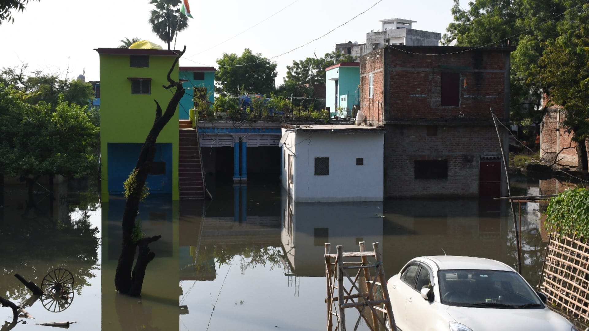 Saryu water level started decreasing in Gorakhpur