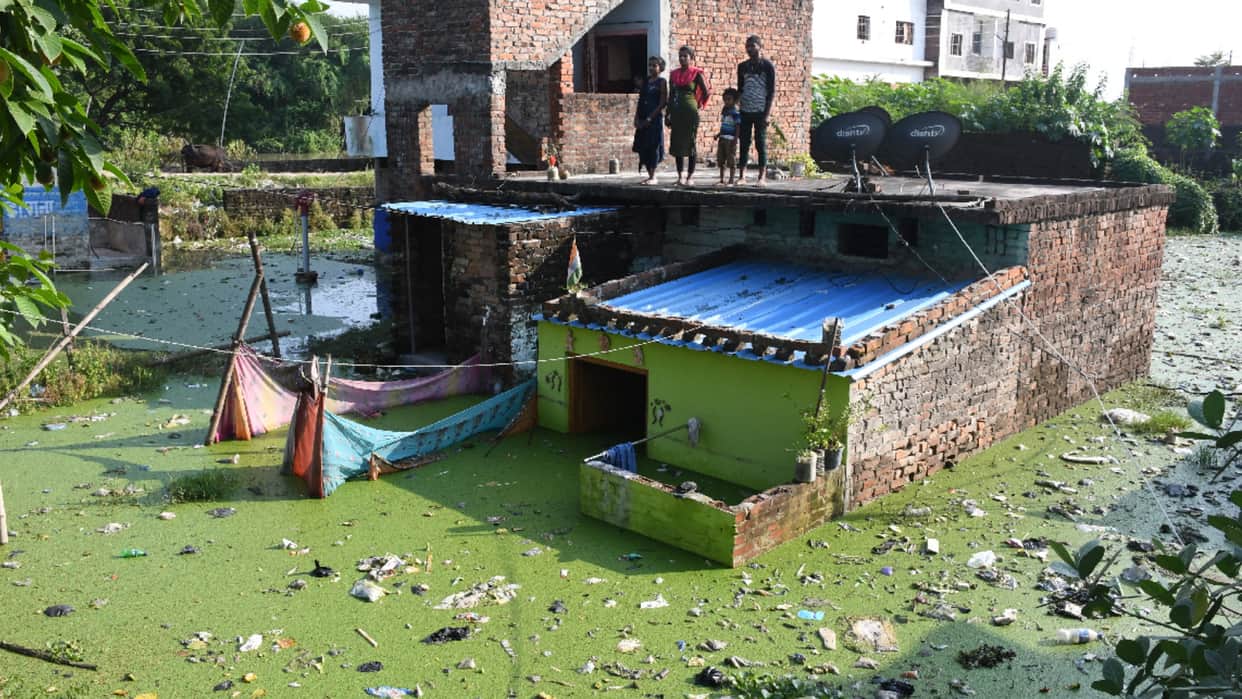 Saryu water level started decreasing in Gorakhpur
