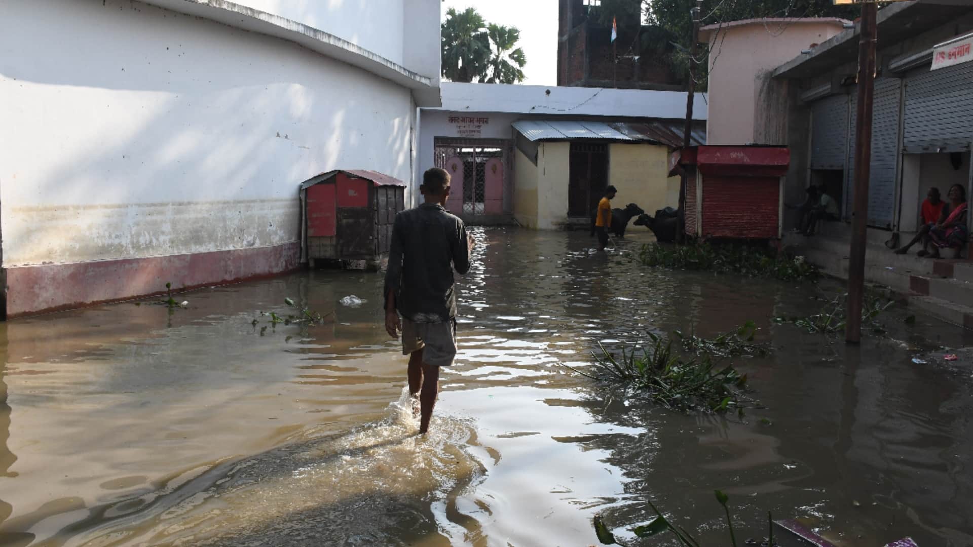 Saryu water level started decreasing in Gorakhpur