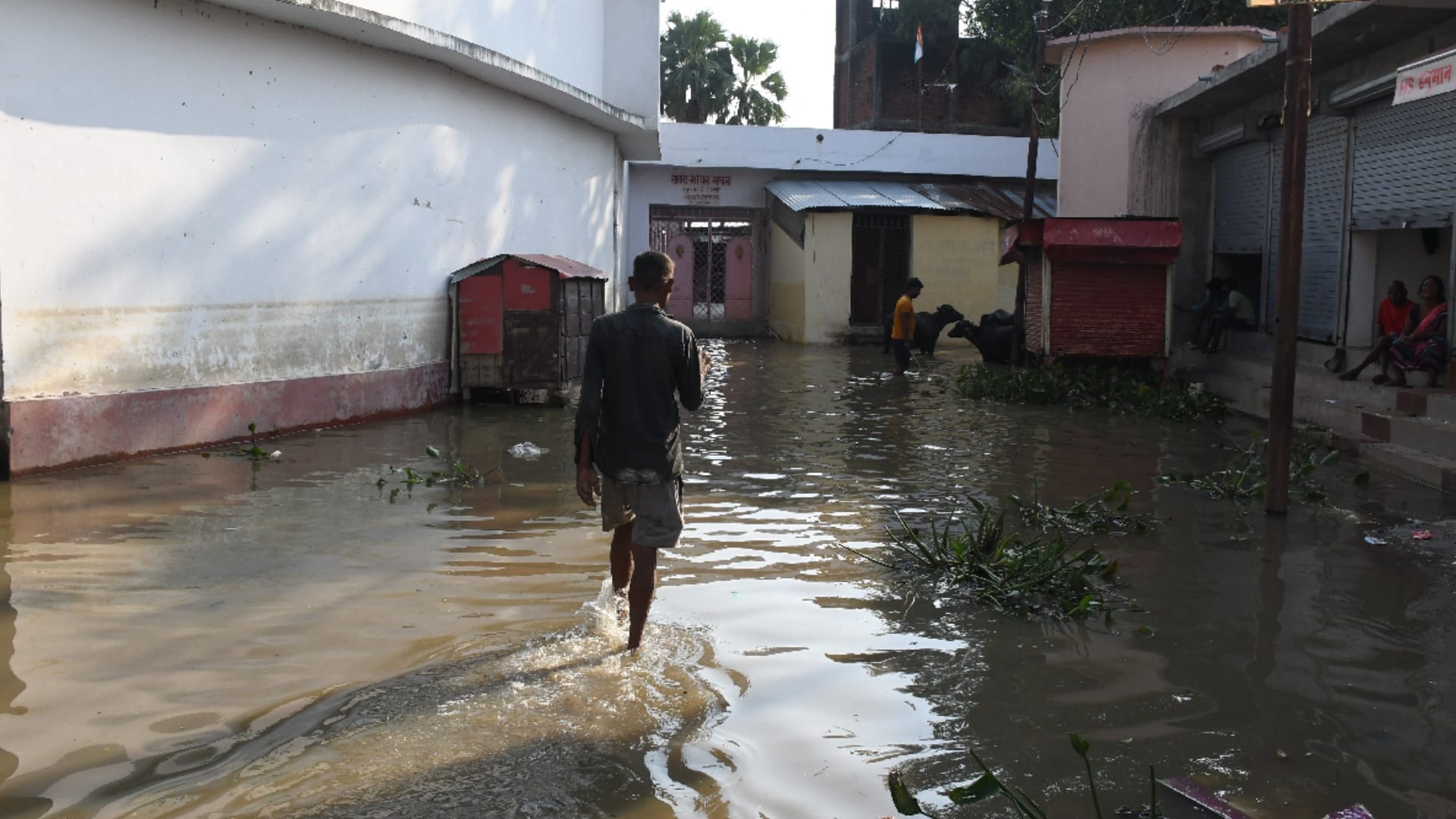 Saryu water level started decreasing in Gorakhpur