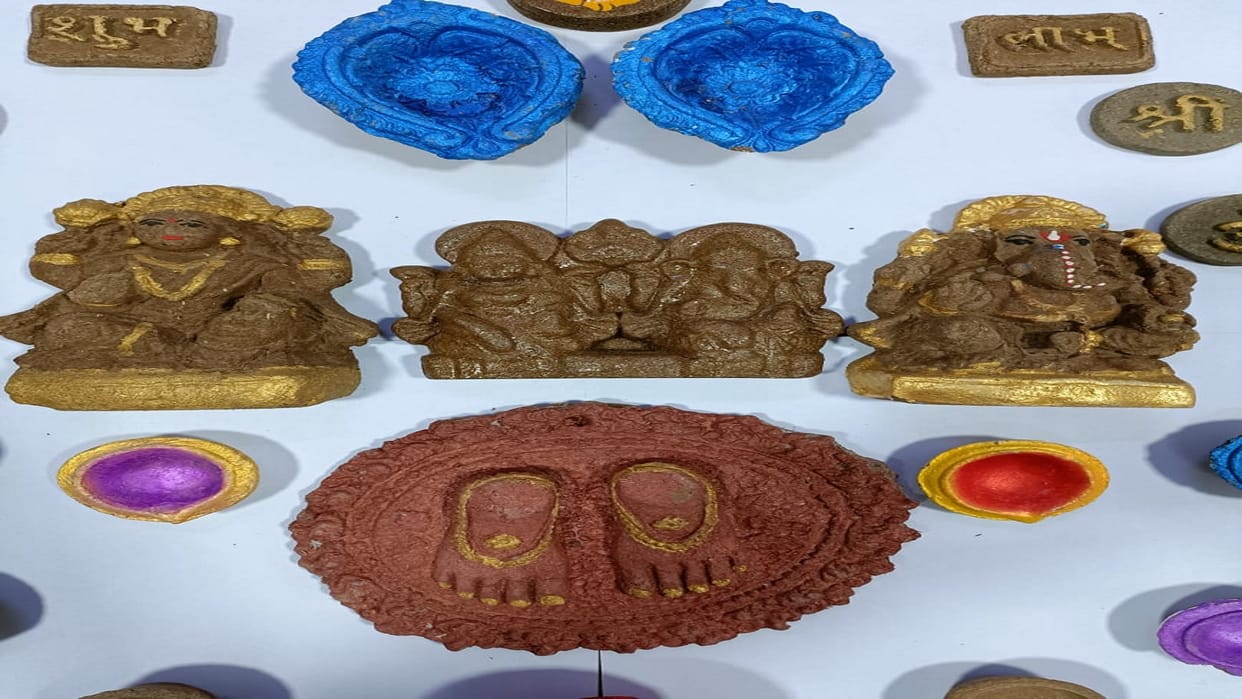 Corporation will sell Diwali kit made of cow dung, price ranging from 150 to 250 rupees