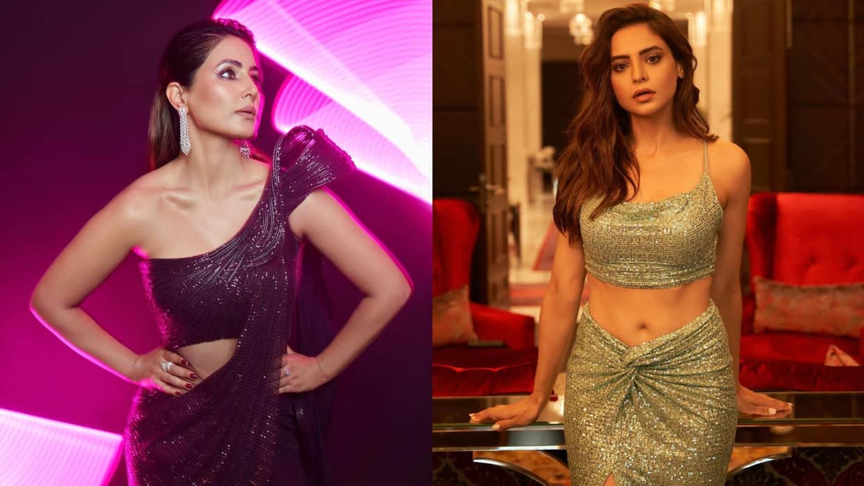 Photos Of The Day Aamna Shrif sonakshi sinha monalisa hina khan anushka sen janhvi kapoor shama sikander