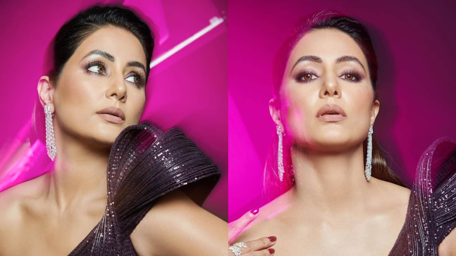 Photos Of The Day Aamna Shrif sonakshi sinha monalisa hina khan anushka sen janhvi kapoor shama sikander