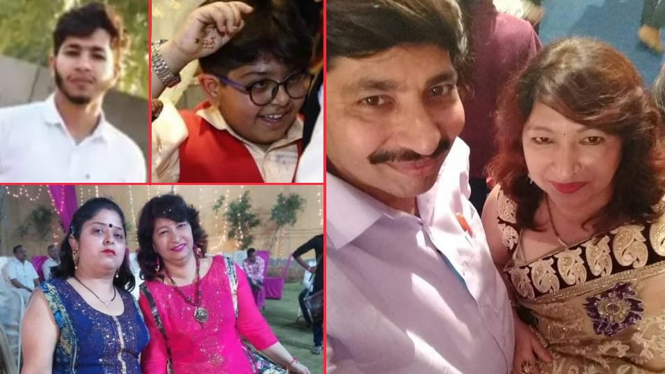 Four Members of Makhija family of Bhiwani died in Accident at Hansi