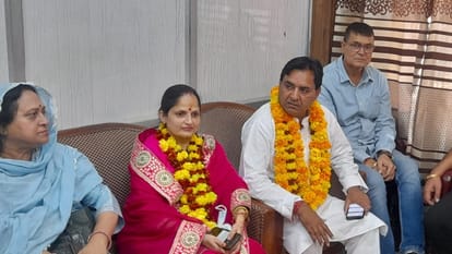 jammu mayor election: Rajendra Sharma for Mayor and Baldev Singh for Deputy Mayor from BJP filed nomination