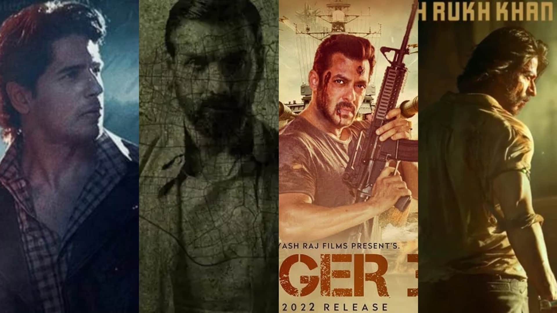 Spy Thrillers list of movies in which star like shahrukh khan salman sidharth malhotra seen in Detective role