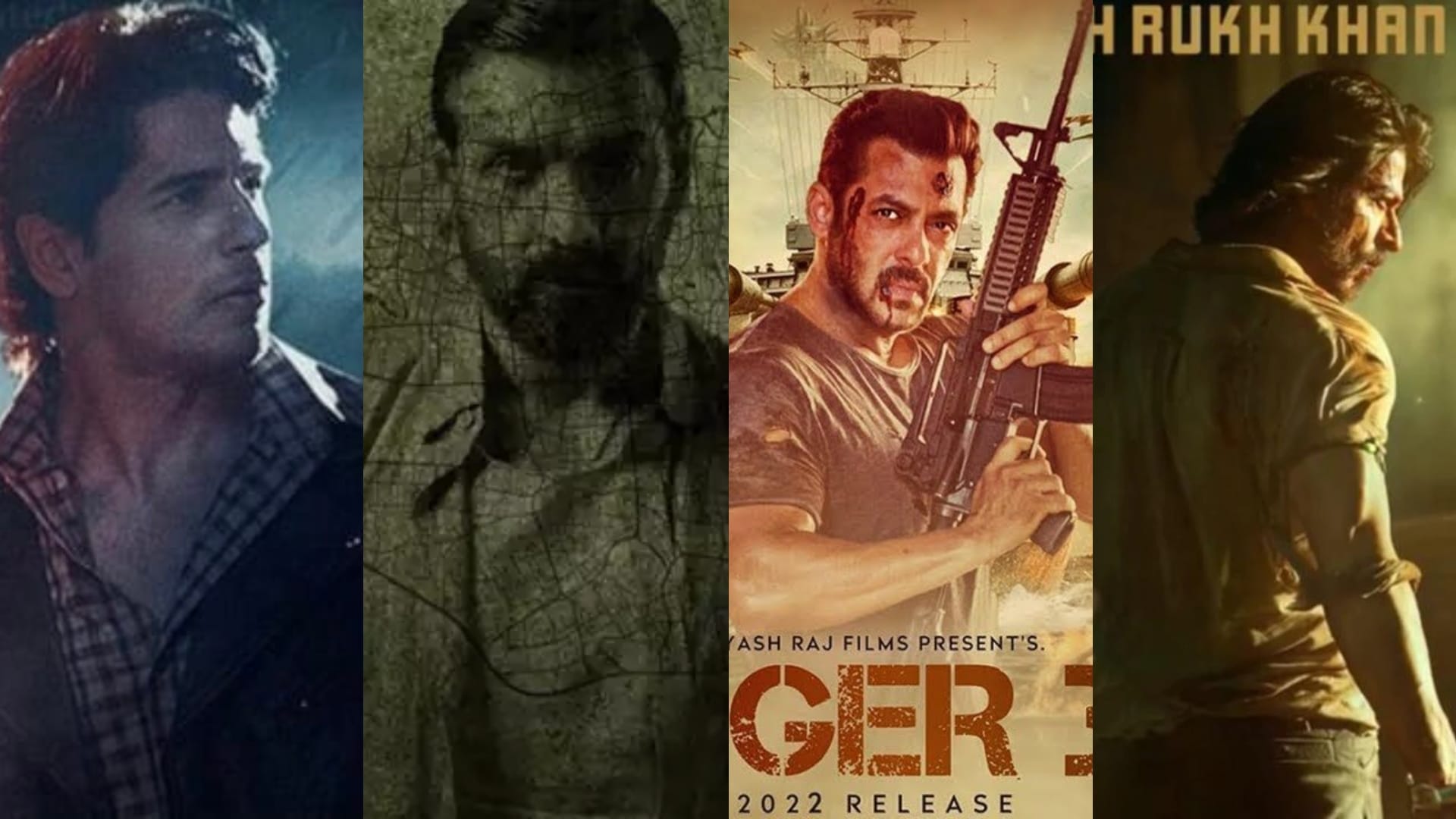 Spy Thrillers list of movies in which star like shahrukh khan salman sidharth malhotra seen in Detective role
