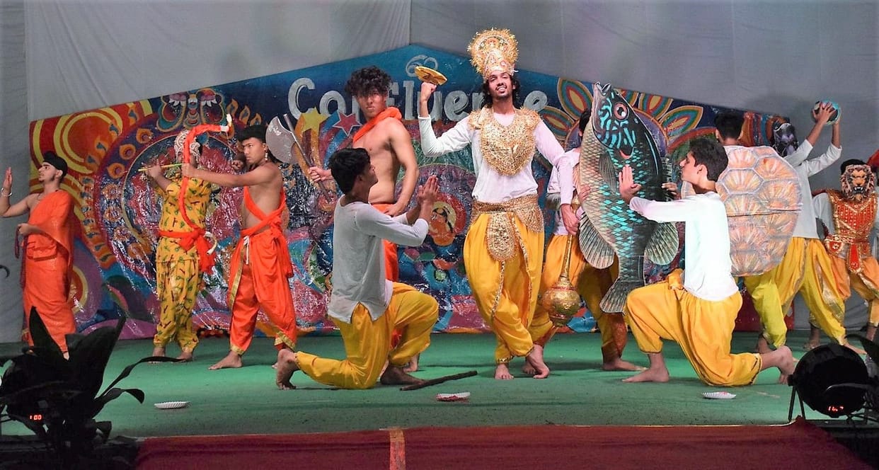 Students showed flamboyance, the audience kept swinging, Kurukshetra