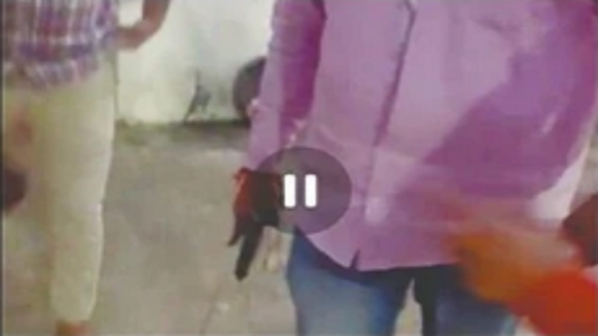 Kashipur Firing Case Five viral videos are telling story police personnel were also seen running to hospital