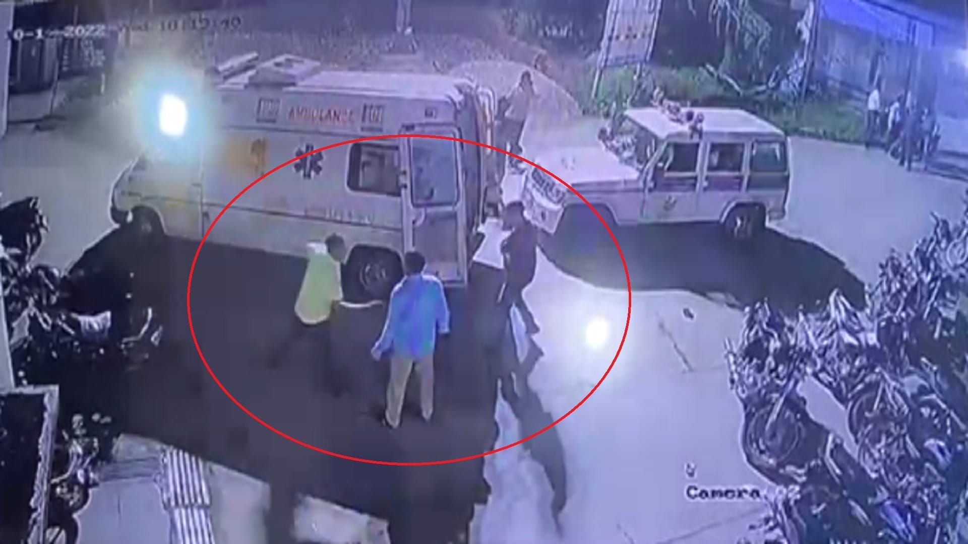 Kashipur Firing Case Five viral videos are telling story police personnel were also seen running to hospital