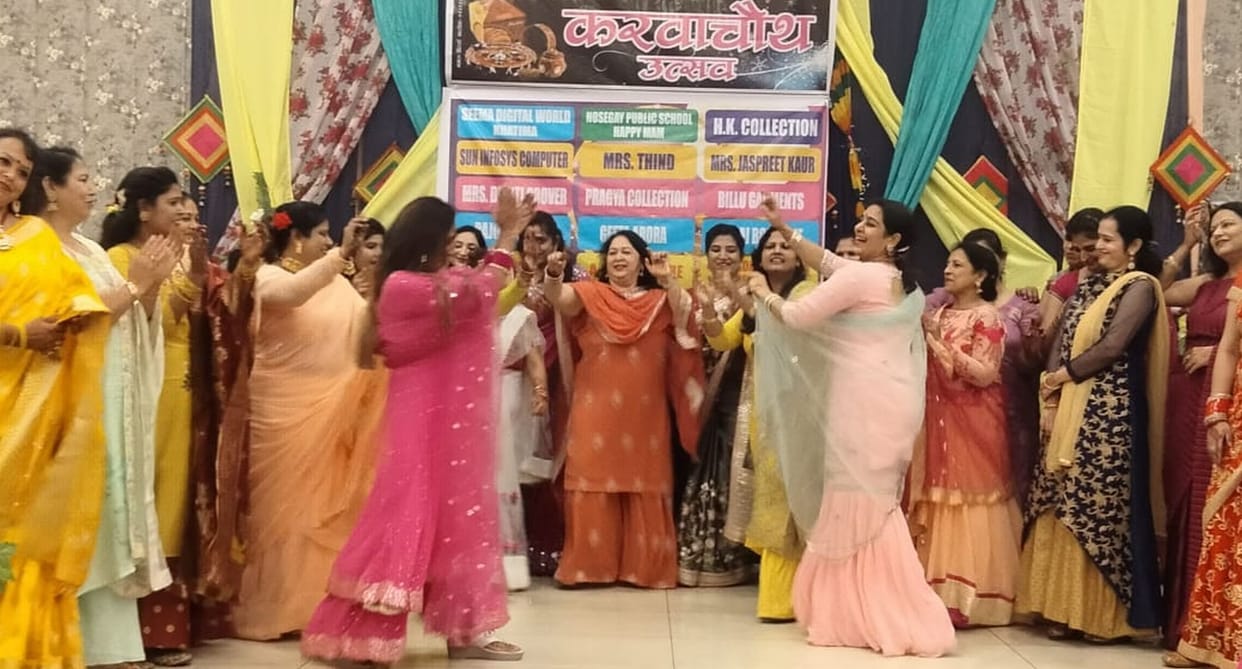 Nishita and Ritu became the Karvachauth queen