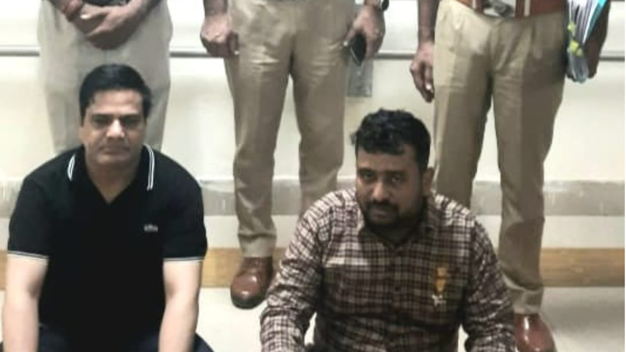 Karnal: Two accused arrested for cheating on the name of sending abroad