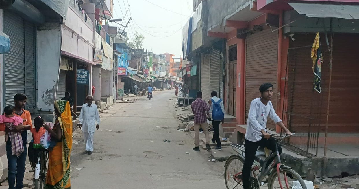 Outraged by the arrest, traders closed their shops and protested