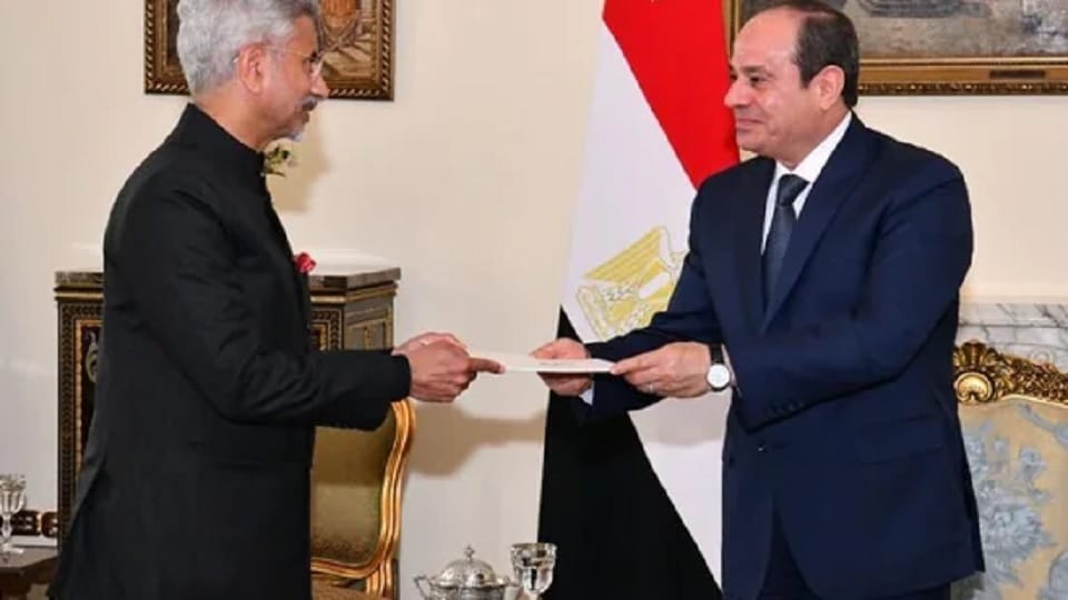 S Jaishankar Says Egypt president Abdel Fattah El-Sisi told me 574 billion trade turnover not enough