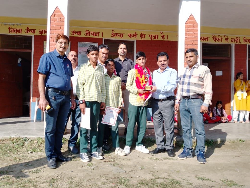Himachal News Bilashpur News Barti News  Kutera News Shourya Chouhan Under14 Boxing  Champion