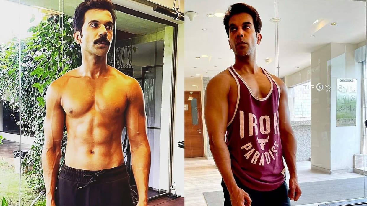 Bollywood Actor Rajkummar Rao Fitness Lifestyle Tips for Toned Body Workout Exercise in Hindi