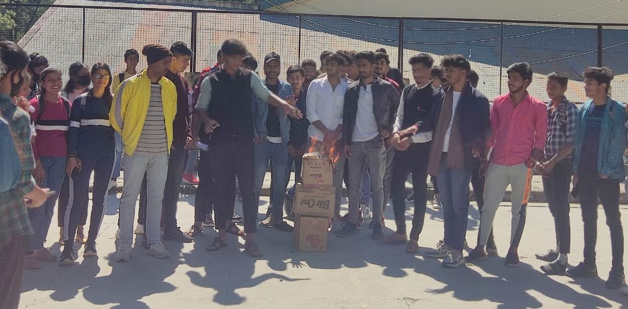 Protest Over Student Union Election