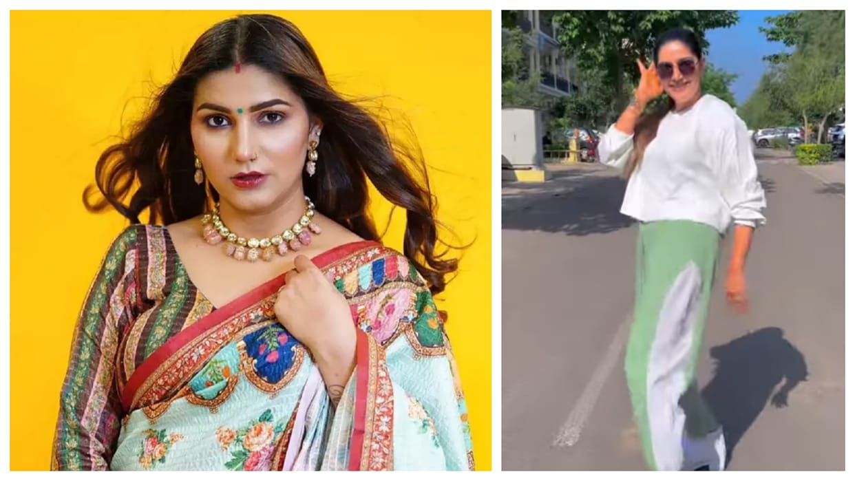 Dancing Queen Sapna Choudhary shares a dance video on social media goes viral