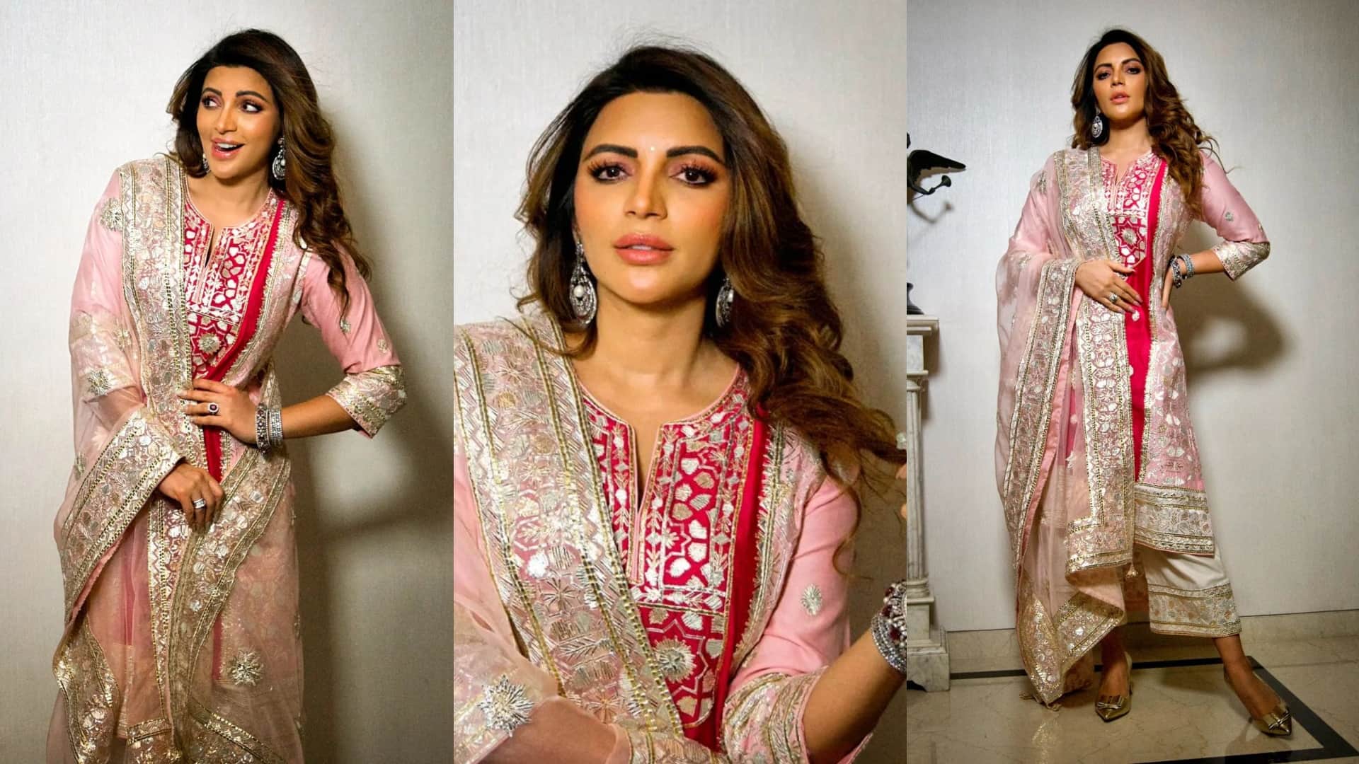 Photos Of The Day Aamna Shrif sonakshi sinha monalisa hina khan anushka sen janhvi kapoor shama sikander