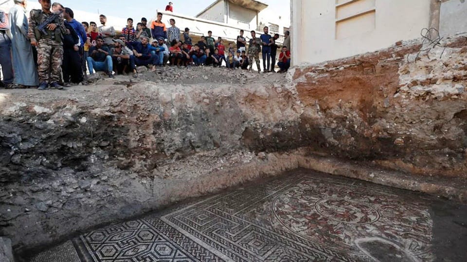 1600 year old neolithic roman temple found in Syria