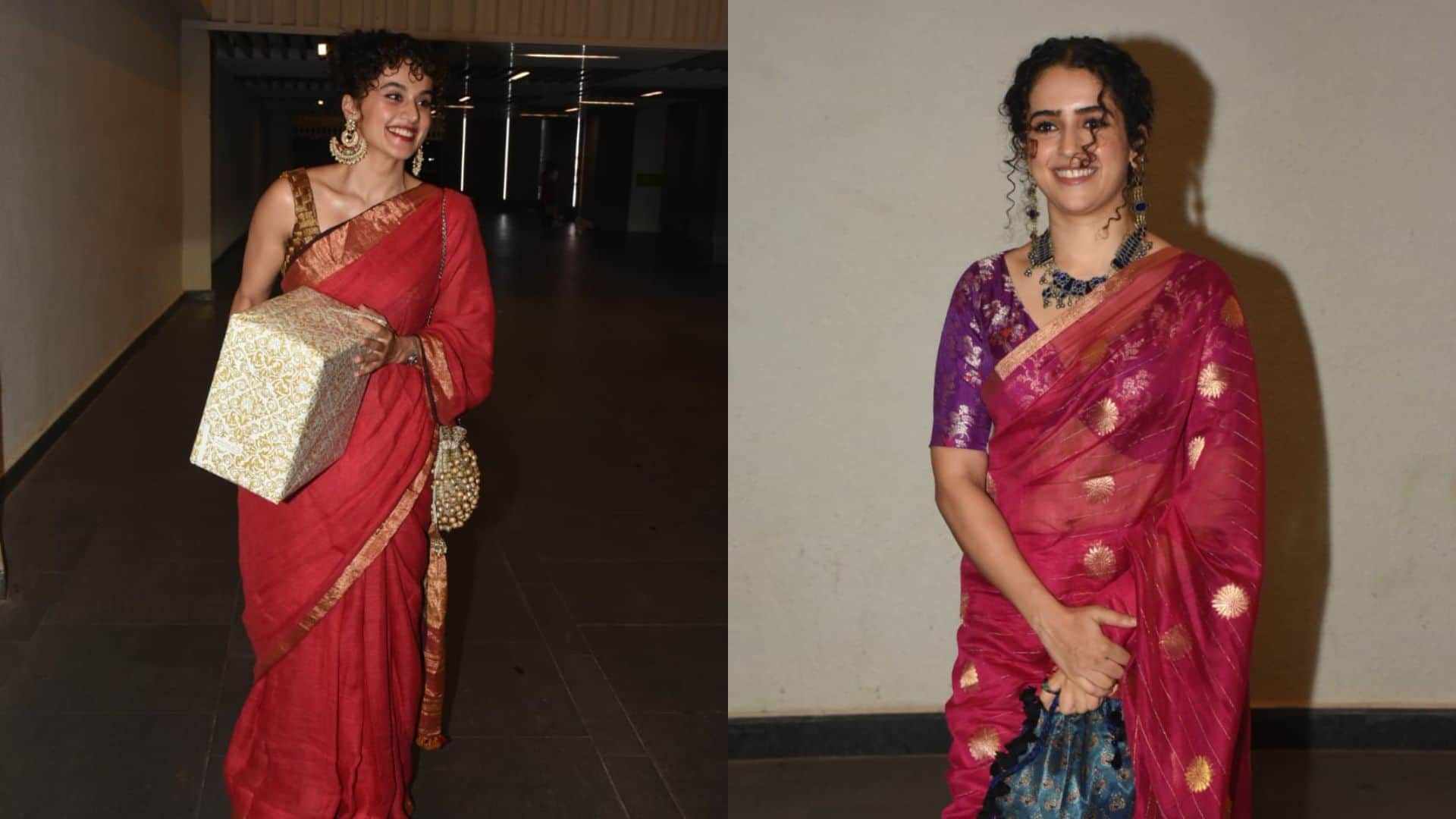 ayushmaan khurrana host pre diwali party kartik aaryan richa chadha taapsee pannu sanya malhotra spotted