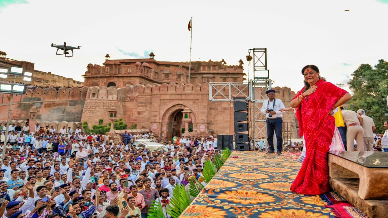 What was BJP strategy to marginalize Vasundhara Opponents surprised to see crowd in Devdarshan Yatra
