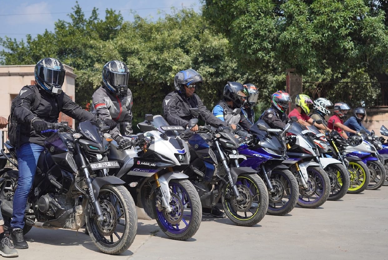 India Yamaha Motor Organizes The Call of the Blue Weekend Event in Lucknow News in Hindi