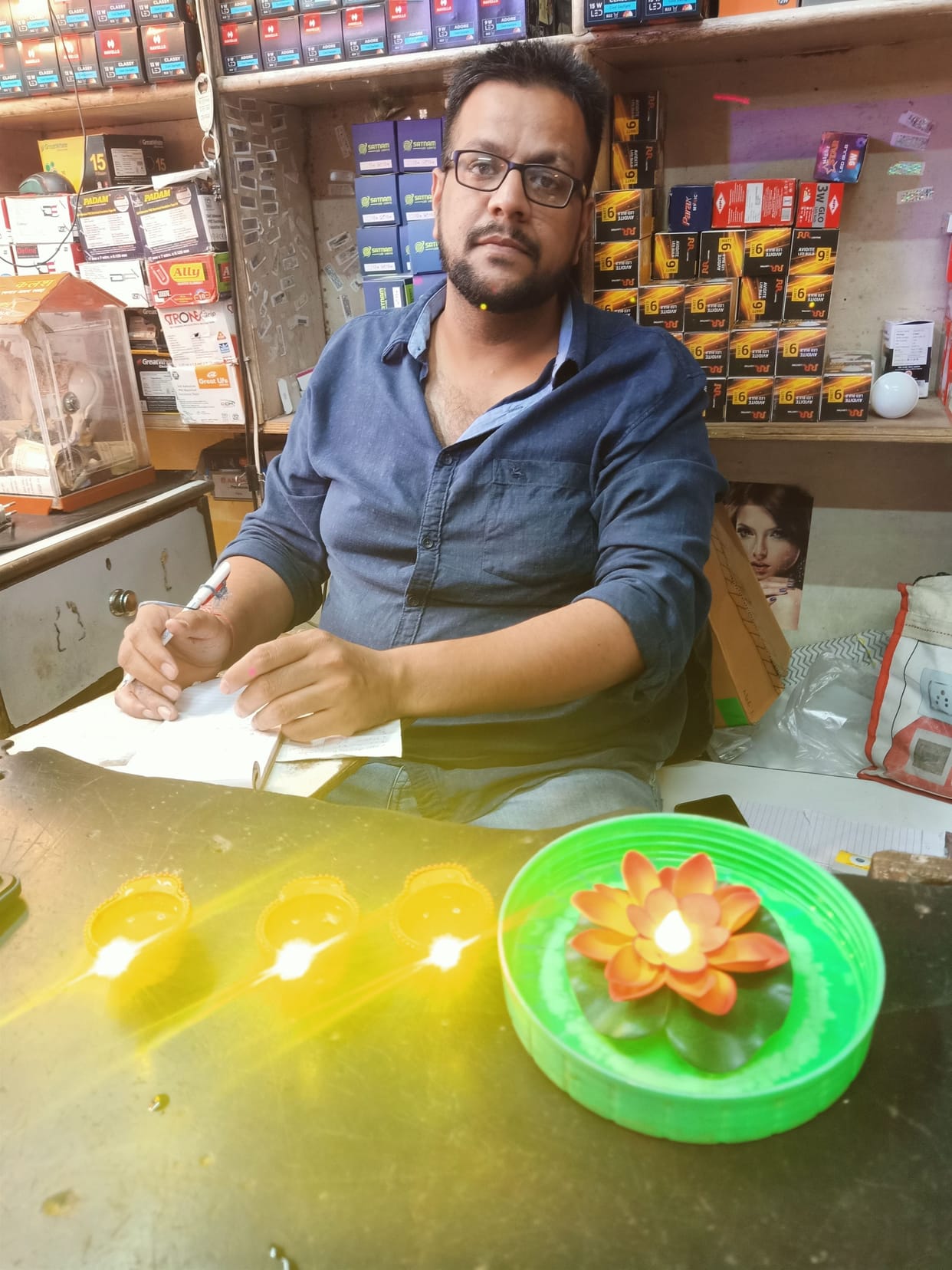 In this Diwali, the diyas that burn with water also