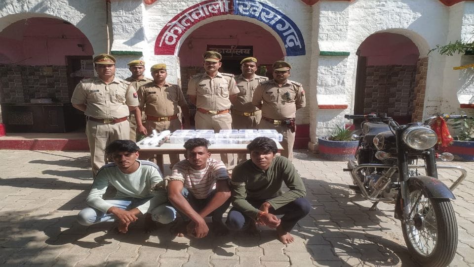 three miscreants of robbery gang arrested in Agra
