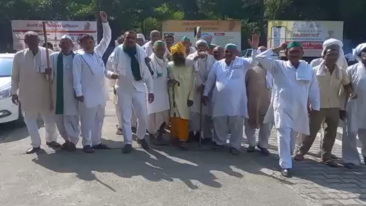 Baghpat: The strike will end today in the Collectorate, the farmers reached for the Mahapanchayat of Bhakiyu