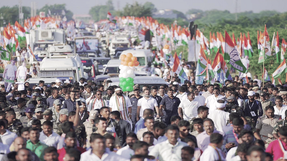 Congress Rahul Gandhi Bharat Jodo Yatra enters Andhra Pradesh in Hindi News