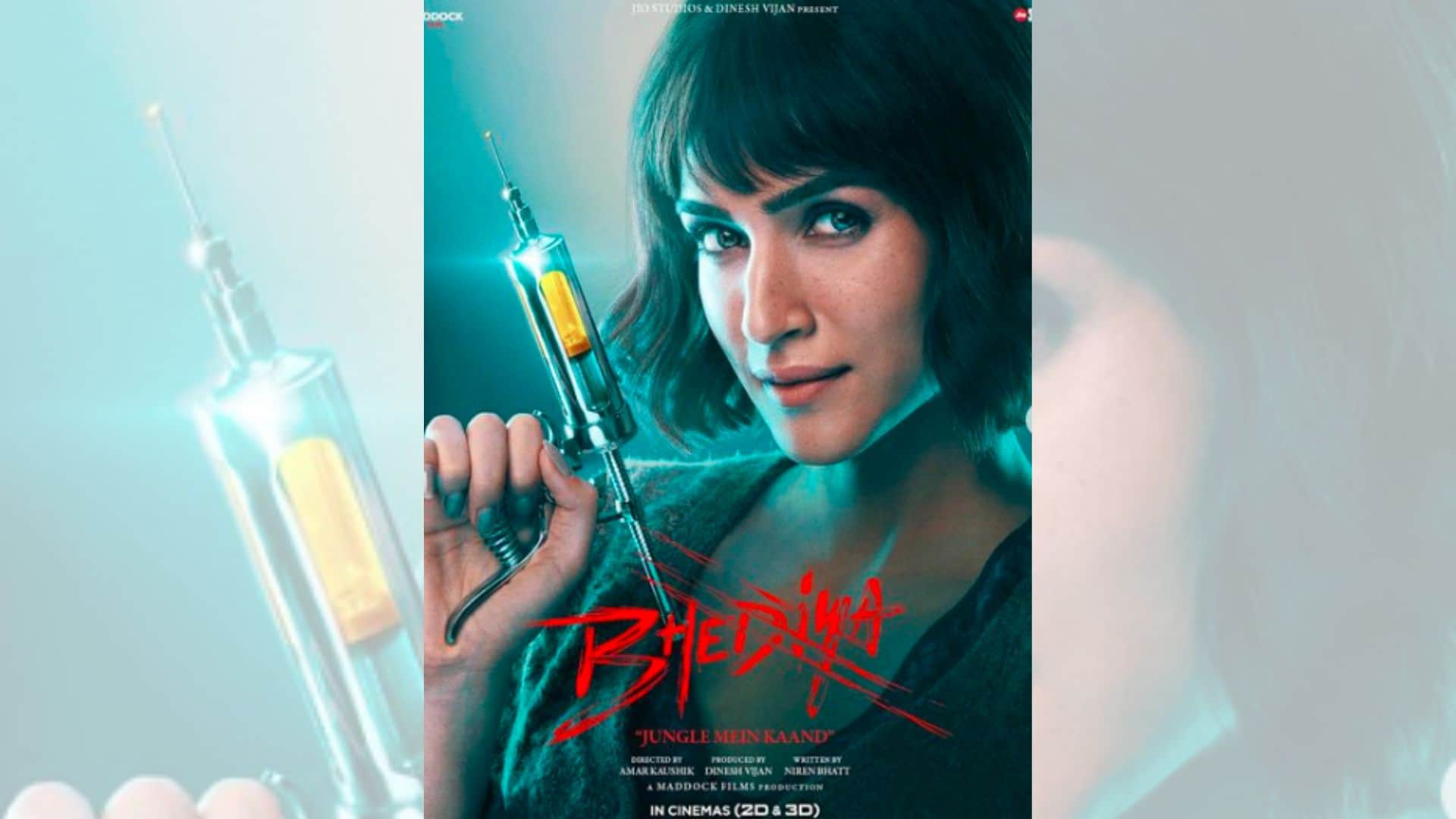 bhediya trailer release varun dhawan kriti sanon abhishek banerjee deepak dobriyal starrer horror comedy film