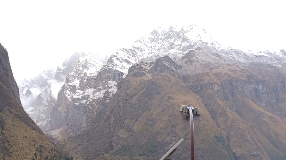 Uttarakhand, Weather News: season first snowfall in yamunotri dham see beautiful photos