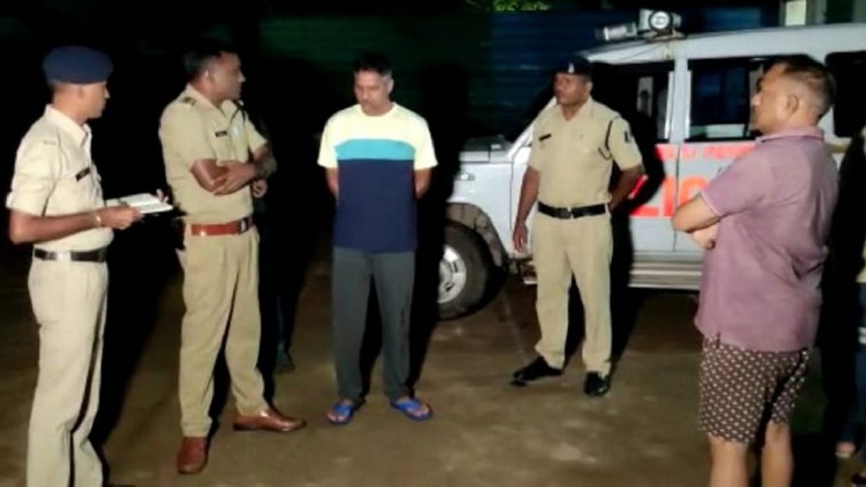 caf constable suspicious death in raipur police line