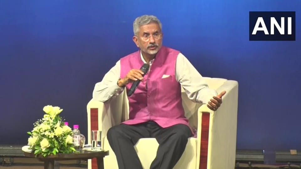 eam s jaishankar said Myanmars political situation a challenge working on connectivity projects