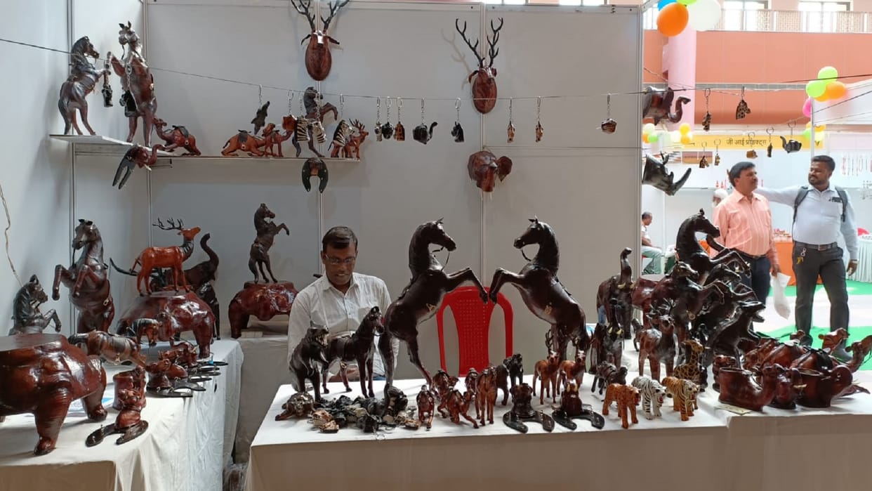 GI Festival 90 products from 11 states have been displayed in GI Mahotsav maximum 44 products from UP