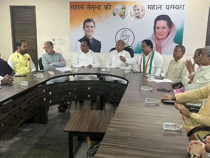 Gujarat Election 2022- Ashok Gehlot in Gujarat AICC Officials